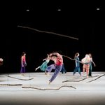 Laban dancers performing in 'The Peace of Wild Things' at Laban, choreographed by Kasia Witek. Photo by Rocio Chacon.