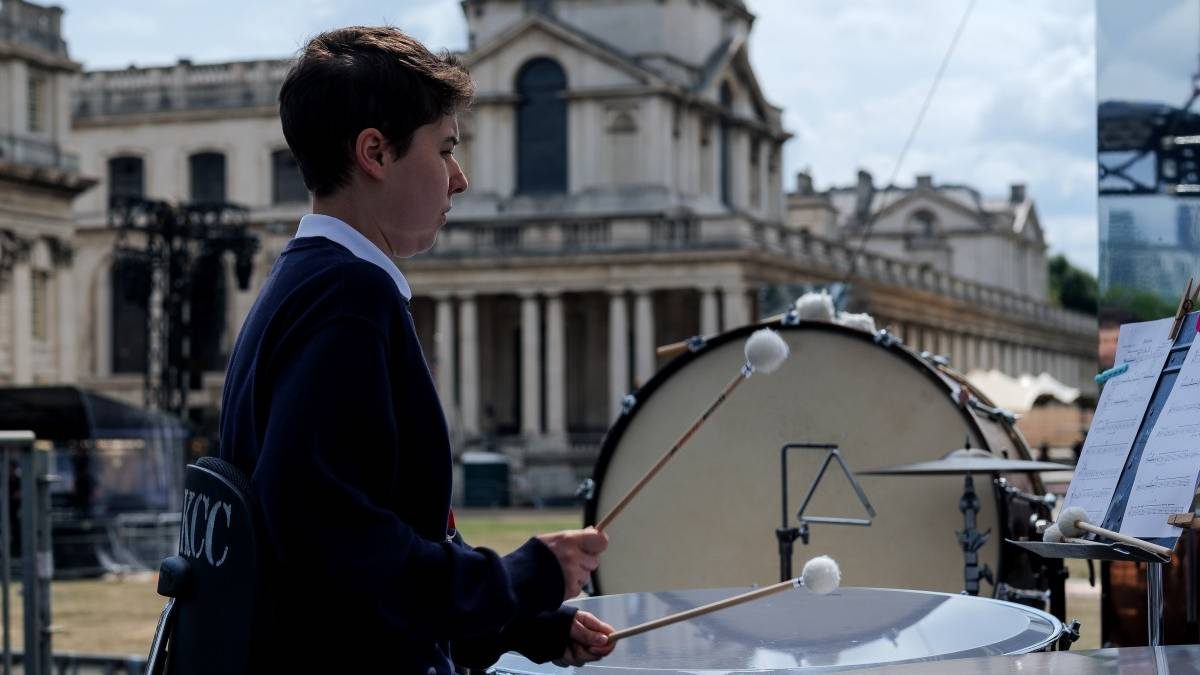 CYP Music Percussion Summer School Instrument Masterclass 082025 Photo by Becca Hunt